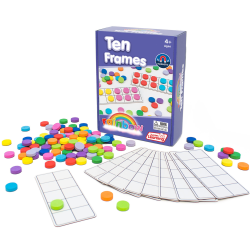 Junior Learning Ten Frames, Rainbow