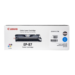 Canon® EP-87C Cyan Toner Cartridge, 7432A005