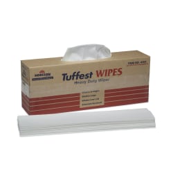 AbilityOne® SKILCRAFT®, Total Wipes II Cleaning Towel, 1-Ply, 16.75 x 19.5, White, 800/Box
