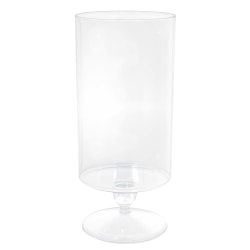 Amscan Tall Plastic Cylinder Jar, 83 Oz, Clear