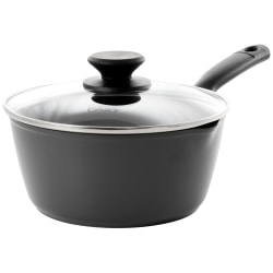 Oster Kingsway 2.6-Quart Aluminum Nonstick Saucepan, Black