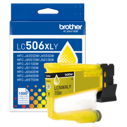 Brother LC506XLY Yellow High Yield Ink Cartridge