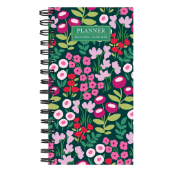 2025 TF Publishing Small Weekly/Monthly Planner, 3-1/2" x 6-1/2", Floral Burst, January To December