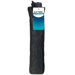 Lynx Manuel Travel Umbrellas, 9-7/16"H x 1-3/4"W x 1-3/4"D, Black, Set Of 36 Umbrellas