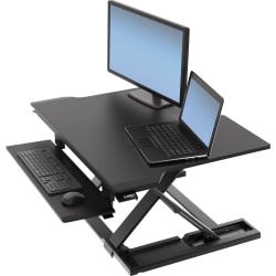 Ergotron WorkFit-TX Standing Desk Riser, Black