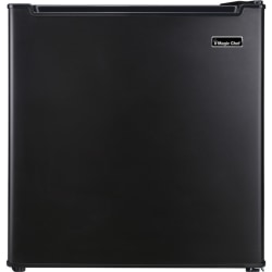 Magic Chef 1.7 cu. ft. Mini Refrigerator - 1.70 ft³ - Reversible - 208 kWh per Year - Black, White