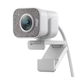 Logitech StreamCam Webcam - 60 fps - White - USB 3.1 - 1920 x 1080 Video - Auto-focus - 78° Angle - Microphone - Computer, Monitor