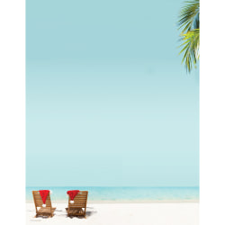 Great Papers! Holiday Letterhead Stationery, 8-1/2" x 11", Warm Wishes, Pack Of 80 Sheets