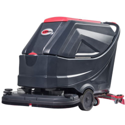 Nilfisk Viper AS6690T-242 Dual Disc Battery-Powered Traction Drive Walk-Behind Floor Scrubber, 26" Diameter