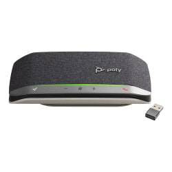 Poly Sync 20+ (with Poly BT600) - Smart speakerphone - Bluetooth - wireless, wired - USB-A, USB-A via Bluetooth adapter