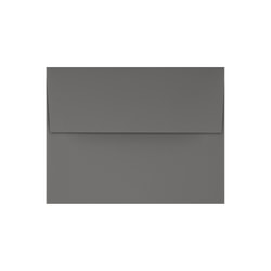 LUX Foil-Lined Invitation Envelopes A4, Peel & Press Closure, Smoke/Silver, Pack Of 50