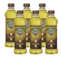 OLD ENGLISH® Oil, Furniture, Fresh Lemon, 16 oz Bottle, 6/Carton