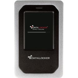 DataLocker DL4 FE 2 TB Portable Hard Drive - External - TAA Compliant - USB 3.2 Type C - 5400rpm - 256-bit Encryption Standard - 3 Year Warranty