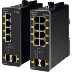 Cisco IE-1000-4T1T-LM Industrial Ethernet Switch - 5 Ports - Manageable - Fast Ethernet - 10/100Base-T - 2 Layer Supported - Twisted Pair - Rail-mountable