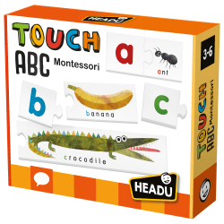 Headu Montessori Touch ABC Puzzles, Pre-K To 1st Grade