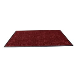 Waterhog Plus Swirl Floor Mat, 24" x 36", Regal Red
