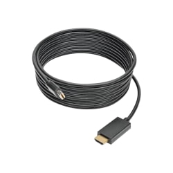 Tripp Lite Mini DisplayPort To HD Cable Adapter, 12', Black