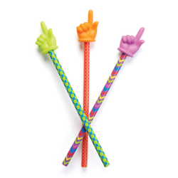 Learning Resources Patterned Hand Pointers, 15", Multicolor, Pack Of 3