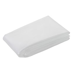 Monster Trucks® Queen-Size Plastic Mattress Bag, 10"H x 60"W x 96"D, Clear