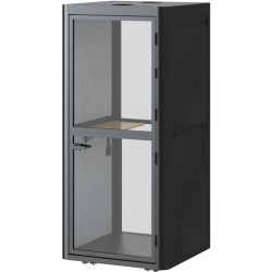 FlexiSpot EP1F Soundproof Booth, Black, 89" x 40"