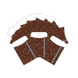 Barker Creek Peel & Stick Library Pockets, 3" x 5", Hot to Dot, Pack Of 60 Pockets