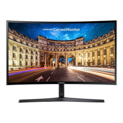 Samsung C24F396FH 24" Full HD Curved Screen LED LCD Monitor, HDMI