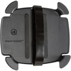 Allsop® Wrap Caddy Streaming Device And Cable Organizer, Black, ASP32194