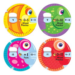 Carson-Dellosa EZ-Spin Addition Facts Manipulatives, Grades K-2