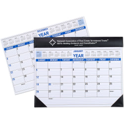Giant 12-Month Desk Calendar, 22" x 17", January to December