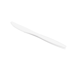 Medline Heavyweight Plastic Knives, White, Pack Of 1,000