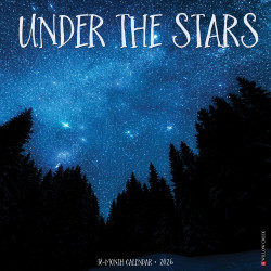 2026 Willow Creek Press Scenic Monthly Wall Calendar, 12" x 12", Under the Stars, January To December, 56202