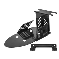 Hospitality 1 Source Metal Iron Organizers, 13"L x 4"W x 6"D, Black, Pack Of 24 Organizers