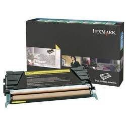 Lexmark Laser Toner Cartridge - Return Program - Yellow - 1 Pack - 6000 Pages
