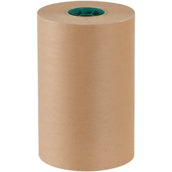 Office Depot® Brand Poly-Coated Kraft Paper, Roll, 12" x 600', Kraft