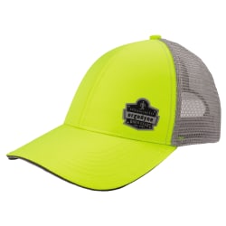 Ergodyne GloWear 8933 HiVis Snapback Hat, Lime