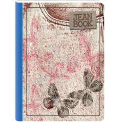 Norma Notebook, Jean, College Rule, 7-1/2" x 9-3/4", 100 Sheets, Revolution, Total Qty 1