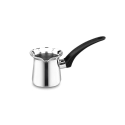 Korkmaz Orbit Stainless Steel Turkish Coffee Pot, 6 Oz, Silver