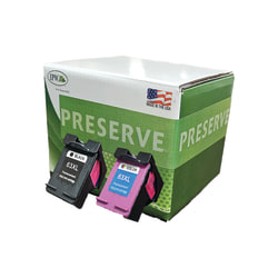 IPW Preserve 140-63X-ODP Remanufactured HP 63XL High-Yield Combo Pack, XL Black And XL Tri-Color, Replacement for HP F6U64AN & F6U63AN