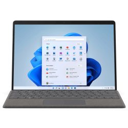 Microsoft® Surface Pro 8 Wi-Fi Tablet, 13" Screen, 8GB Memory, 256GB Solid State Drive, Windows® 11, Platinum