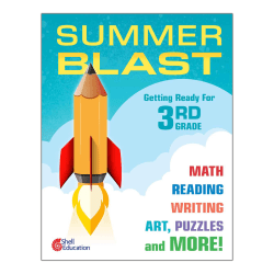 Shell Education Summer Blast Activity Book, Getting Ready For Grade 3