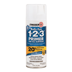 Zinsser Bulls Eye 1-2-3 Primer Spray, 13 Oz, Case Of 6 Bottles
