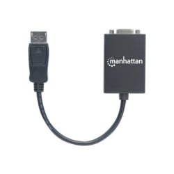 Manhattan DisplayPort to VGA Converter Cable - 5.91" DisplayPort/VGA Video Cable  - 151962