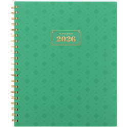 AT-A-GLANCE® BADGE 2026 Weekly Monthly Planner, Geo, Large, 8 1/2" x 11"