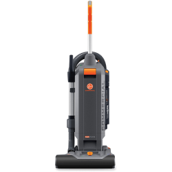 Hoover HushTone 15Plus Upright Vacuum - 1200 W Motor - 1.13 gal - Bagged - Brushroll, Filter, Hose, Nozzle, Wand - CH54115