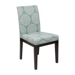 Office Star™ Dakota Parsons Chairs, Gabrielle Sky, Pack Of 2 Chairs