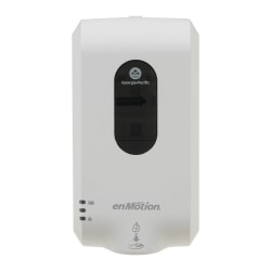enMotion® by GP PRO Gen 2 Automated Touchless Soap & Sanitizer Dispenser, 14"H x 4-5/8"W x 7-1/8"D, White
