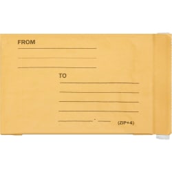 SKILCRAFT® Lightweight Paper-Cushioned Mailers, 6" x 10", Kraft, Pack Of 250 (AbilityOne 8105-00-290-0340)