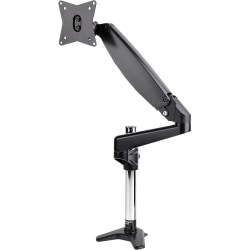 StarTech.com Desk Mount Monitor Arm for Single VESA Display 32" , 8kg/17.6lb, Full Motion Articulating & Height Adjustable, C-Clamp/Grommet - VESA 75X75/100x100mm single monitor arm