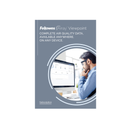 12-Month Fellowes® Array™ Viewpoint Plus Cloud-Based Dashboard Subscription