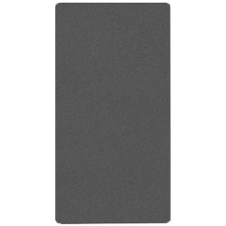 Lorell Do-it-Yourself Frameless Corkboard - 36" Board Height x 18" Board Width - Gray Cork Surface - Frameless - Aluminum Frame - 1 Each